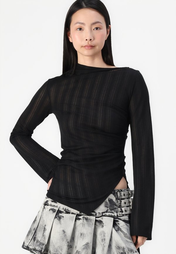 HELEN ASYMMETRIC LONG SLEEVE - Long sleeved top3