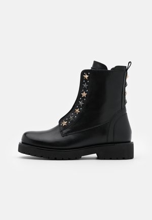 Plateaustiefelette - black