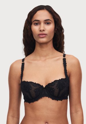 CHAMPS ELYSEES HALF CUP BRA - Voorgevormde BH - black