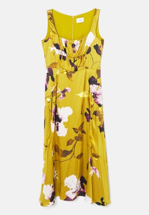 STRAPPY FLUTED HEM DRESS - Cocktailkjole / festkjole - yellow