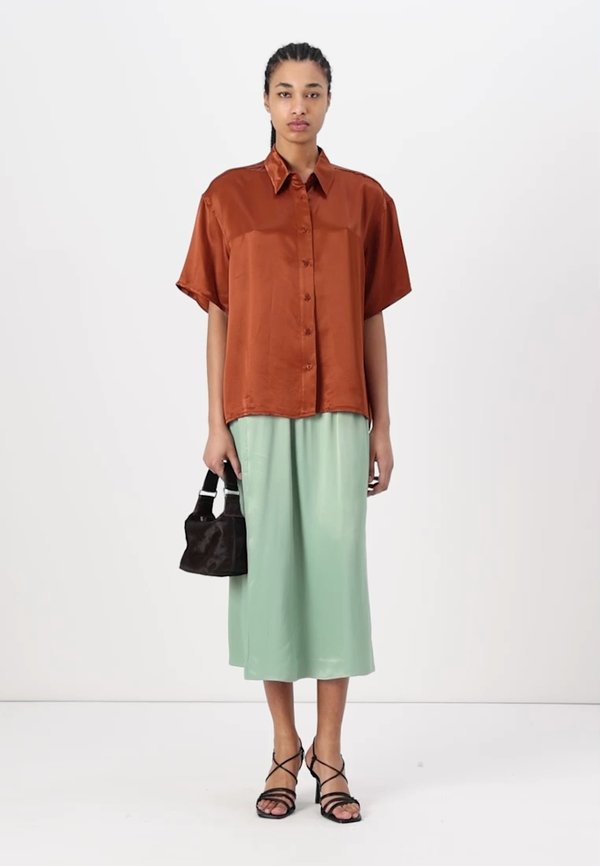 UNYL - A-line skirt - sauge3