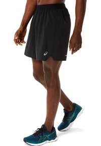 ASICS ROAD SHORT - Sports shorts - performance black carrier grey