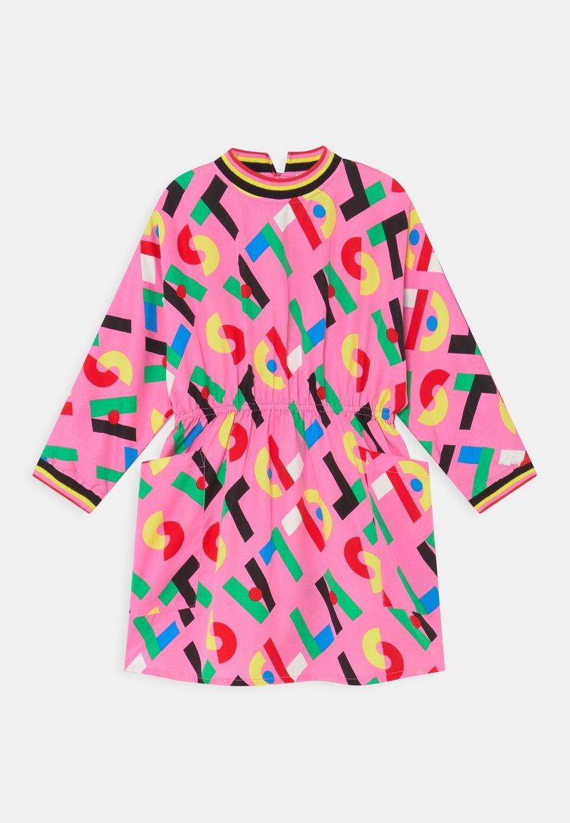 Stella McCartney Kids WOVEN DRESS - Day dress - rosa/multicolor