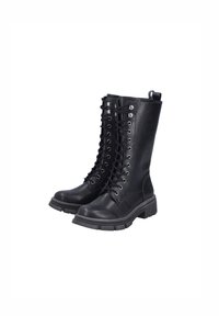 Rieker Bottes à plateau - schwarz