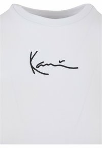 Karl Kani SMALL SIGNATURE ESSENTIAL TIGHT - T-shirts basic - white