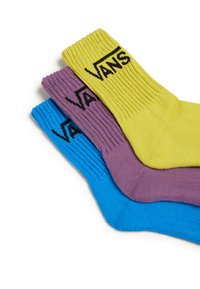 Vans 3 PACK CLASSIC CREW - Strømper - grape jam