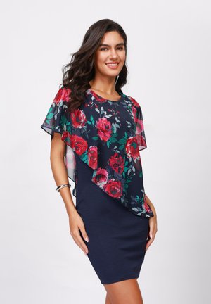 Shift dress - navy