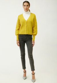 INFLUENCER FANCY RAGLAN-SLEEVE  - Chaqueta de punto - acid