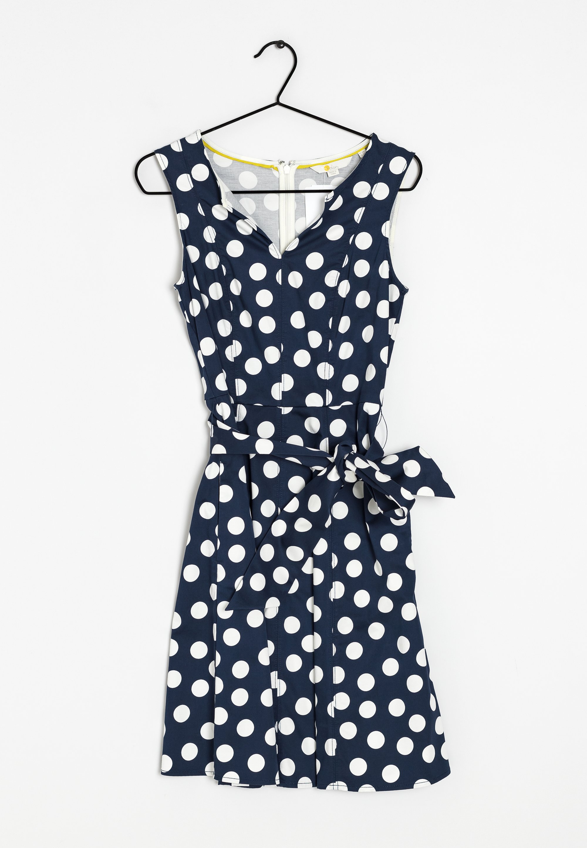 boden blue and white dress Mirabel Eyelet Midi Dress main image 1