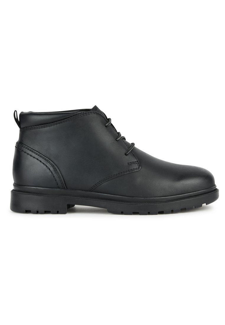 Geox U ANDALO - Stivaletti stringati - black