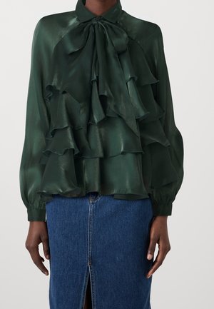 Blouse - dark green