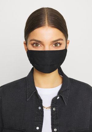3 PACK - Tygmasker - black