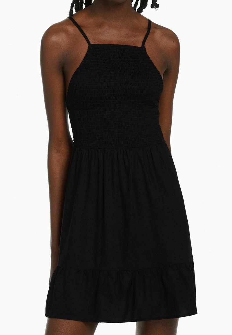 Bershka Robe de jour - black