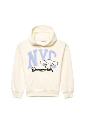 Calliope, FELPA CON STAMPA - Sweat à capuche - bianco panna