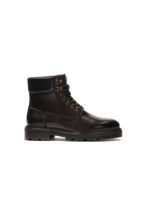 Botines con cordones - brown