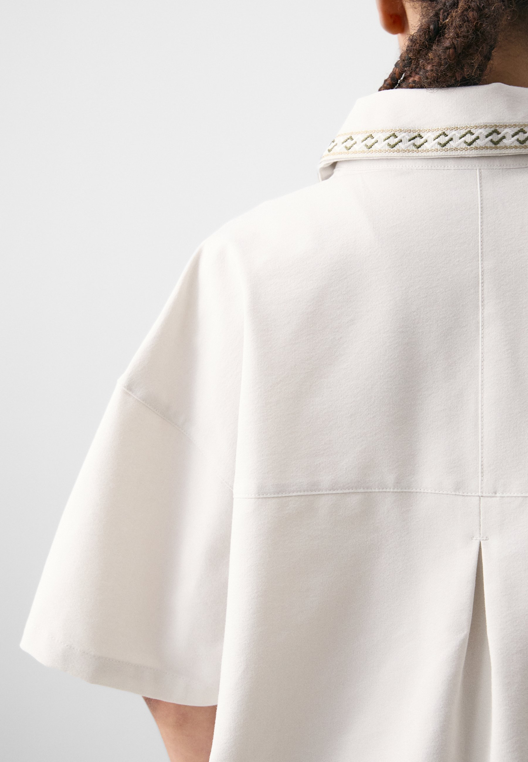 売れ筋商品|||ナイキ シャツ レディース トップス X NAOMI OSAKA - Button-down blouse - light bone/phantom Nike Sportswear X NAOMI OSAKA - Button-down blouse - light