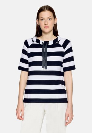Betty Barclay, T-shirt imprimé - dunkelblau weiß