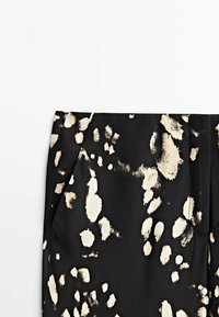 Massimo Dutti Pantalon classique - black