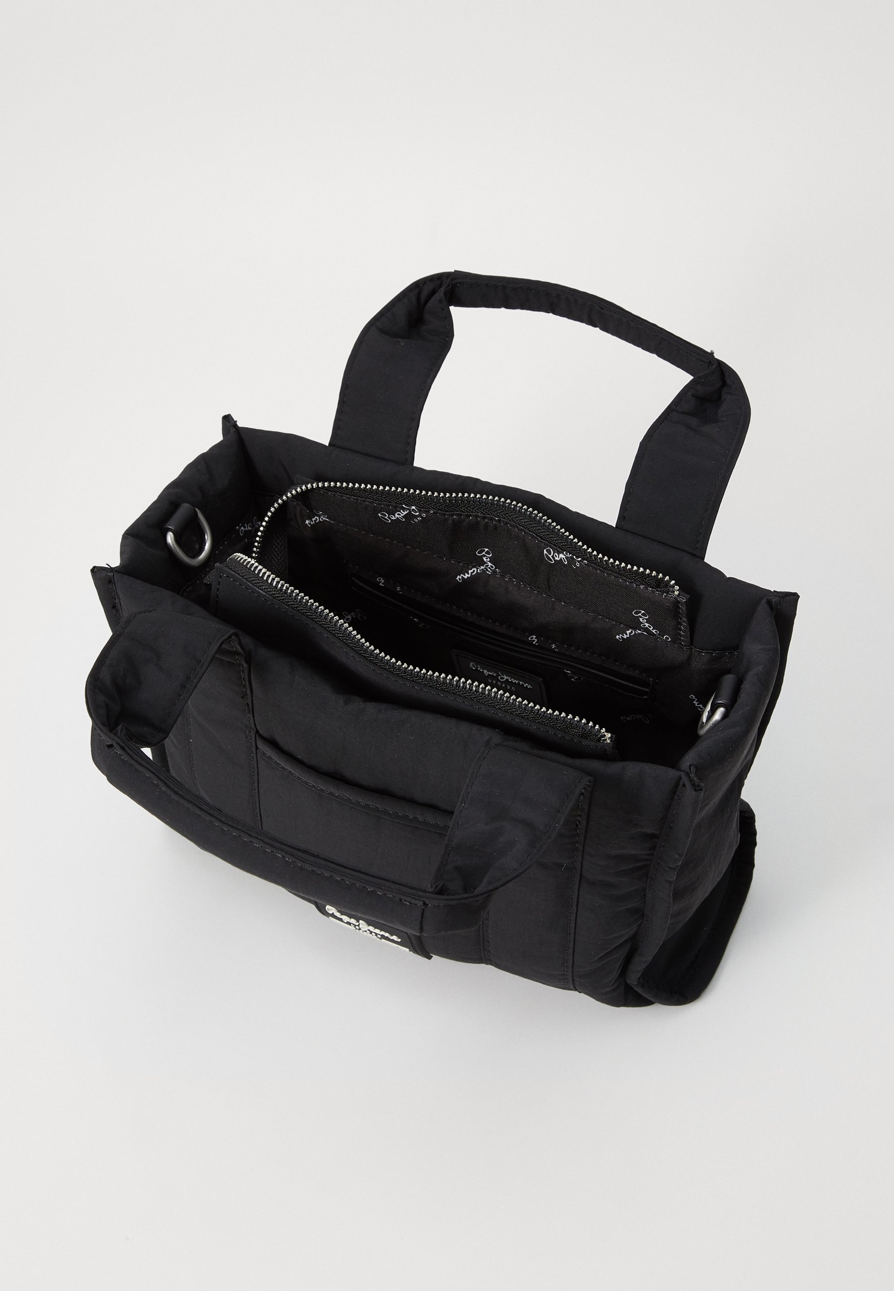 Pepe Jeans ZADIE BLOSSOM - Cross body bag - black - Zalando