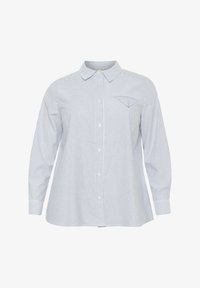 Unausgewählt, white black oxford stripe