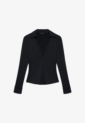 Calliope, CAMICIA TINTA UNITA - Chemisier - ultrablack