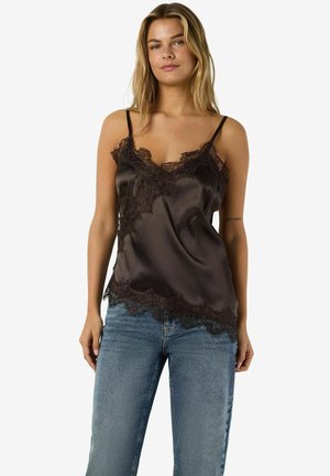 TRÄGER - Top - chocolate brown