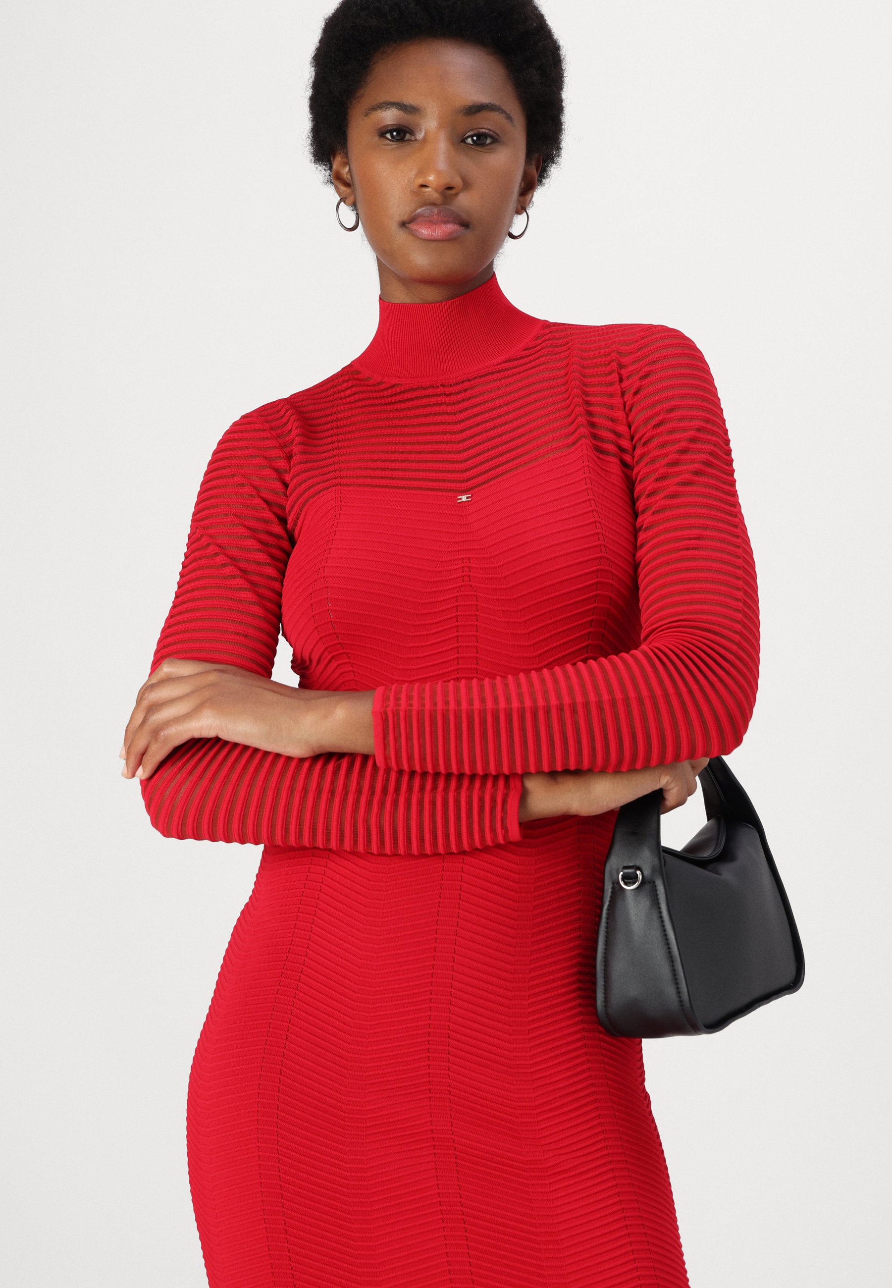 Elisabetta Franchi DRESS - Vestito elegante - red passion