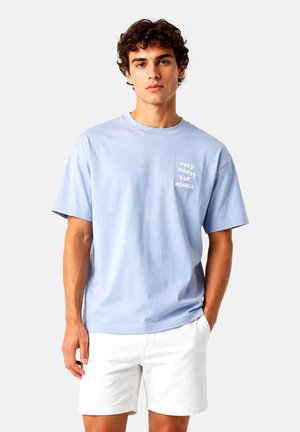 Only & Sons, ONLY & SONS T-SHIRT MONEY KURZARMSHIRT - Print T-shirt - hellblau