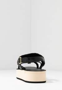 GANT MIDVILLE  - Platform sandals - black