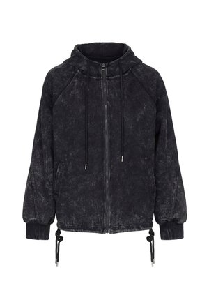 myMo ROCKS, Sweat zippé - black stone wash