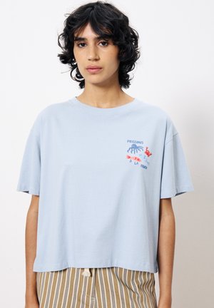 IENENA - T-shirt imprimé - bleu clair
