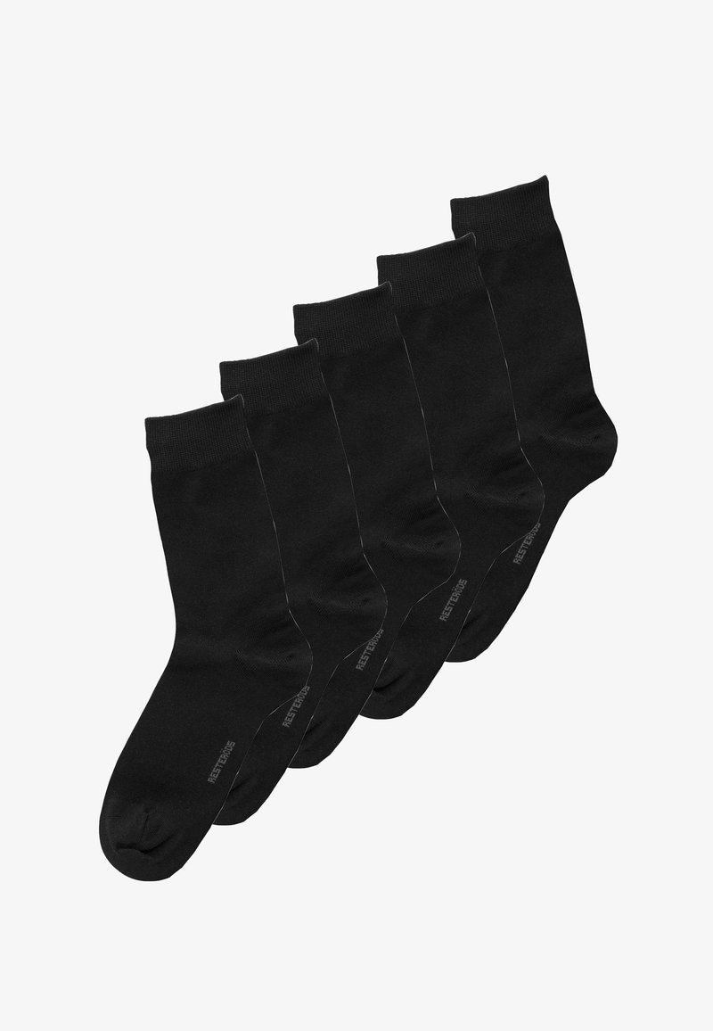 Resteröds 5 PACK - Strømper - black