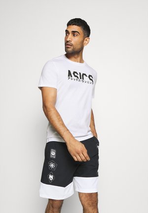 KATAKANA GRAPHIC TEE - T-shirts print - brilliant white/performance black