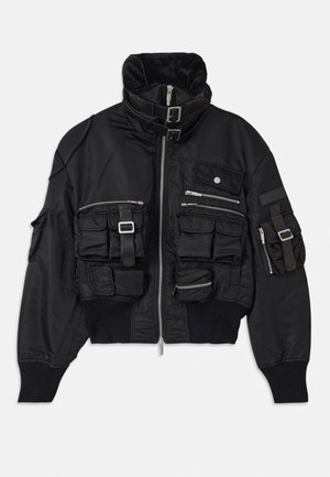 MULTIPOCKET CARGO - Bomberjacke - black