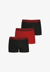 Non sélectionné, noir-rouge-noir