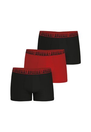 LOT DE 3 - Boxers - noir-rouge-noir