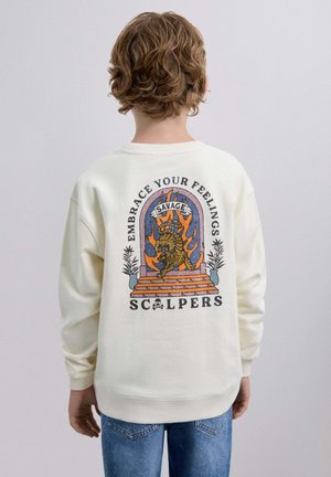 TIGER - Sudadera - off white