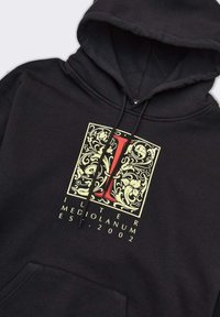 Iuter MEDIOLANUM - Felpa con cappuccio - black