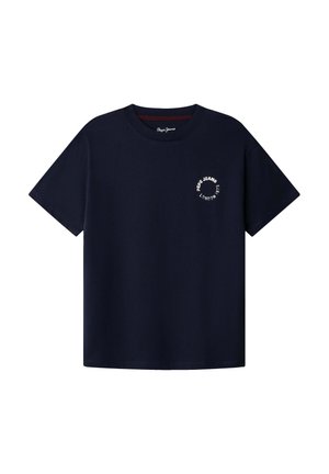 Majica kratkih rukava s printom - navy