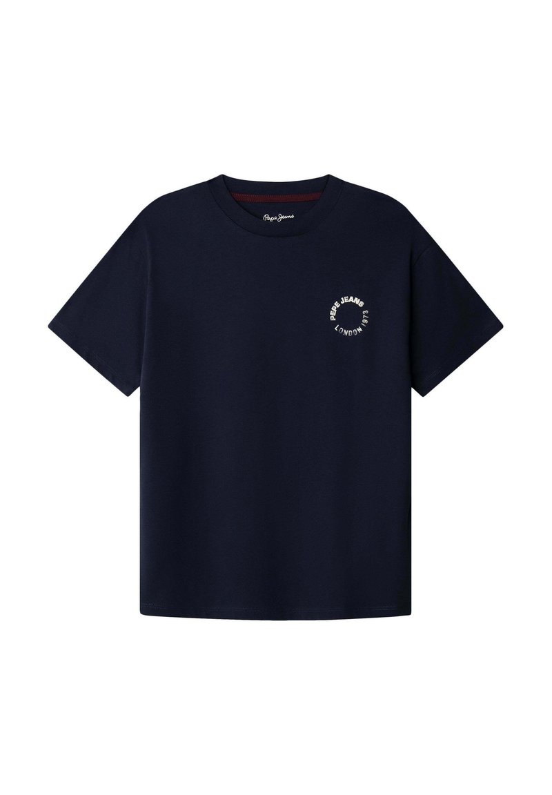 Pepe Jeans Apdrukāts T-krekls - navy