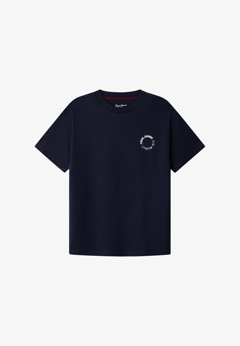 Pepe Jeans Marškinėliai su spaudiniu - navy