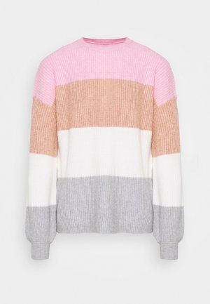 Striktrøje - multi-coloured