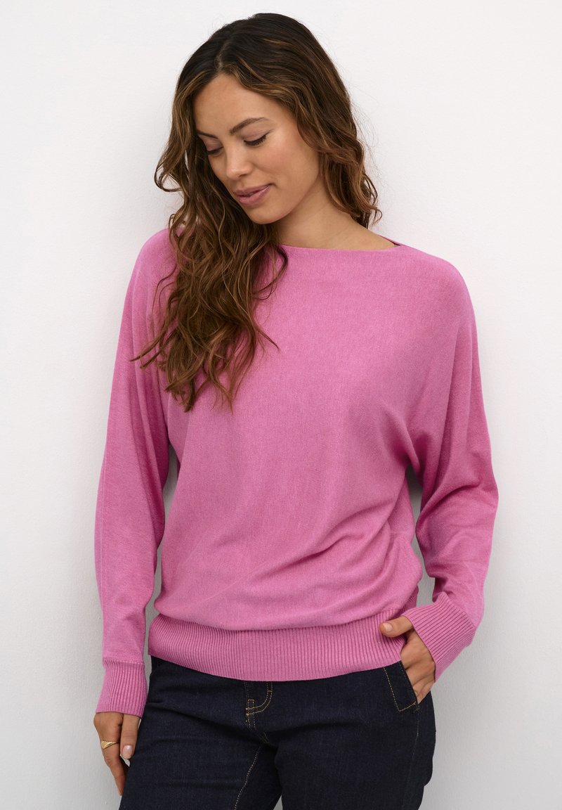 Culture BATWING - Trui - phlox pink melange