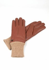 Hand Gewand by Weikert MILOU - LAMMFELL - Gloves - cognac