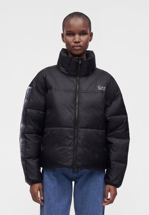 EA7 Emporio Armani, NATURAL PADDED JACKET - Zimná bunda - black