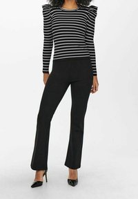 JDY Strickpullover - black