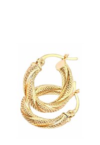 DIAMANT L'ÉTERNEL HOOP - Kõrvarõngad - yellow gold-coloured