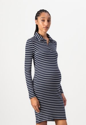 VMMSEA DRESS  - Džersejové šaty - navy blazer/snow white