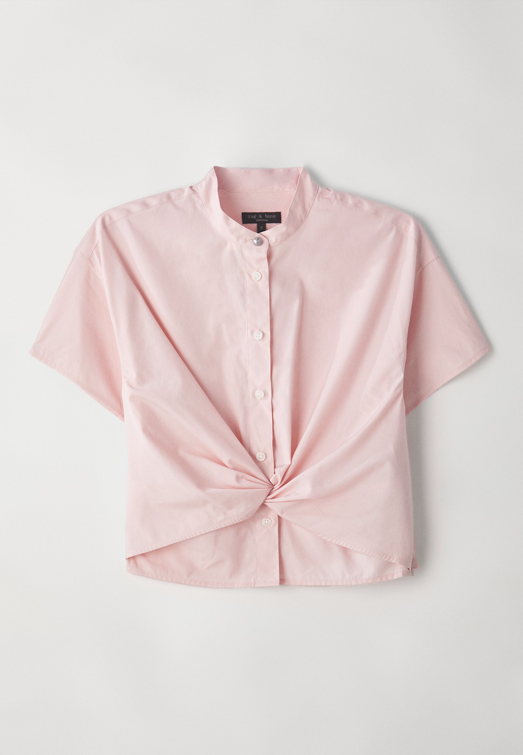 rag & bone GRETCHEN - Button-down blouse - rose/pink