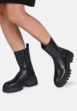 DAZE - Platform ankle boots - schwarz